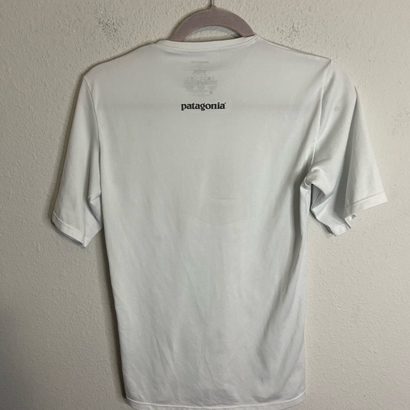 PATAGONIA capaliene silkweight white athletic top - Picture 2 of 4